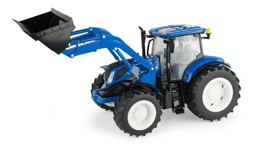 Tractor New Holland Con Pala A Escala 1:16 0