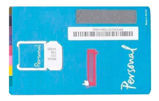 Chip Gsm Personal 4g Prepago Sim Nano Micro - Factura A / B 0 Chip Gsm Personal 4g Prepago Sim Nano Micro - Factura A / B 0