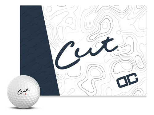 Cut Dc Pelotas Golf Doble Núcleo Núcleo Suave Y Premium Giro 0