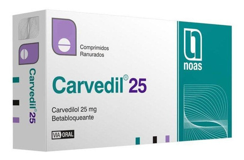 Carvedil 25 Mg X 30 Comprimidos 0