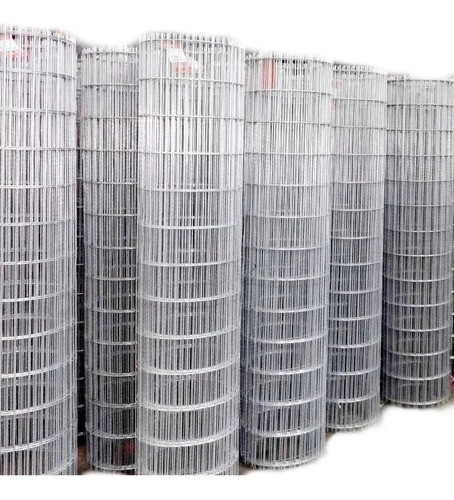 Tejido Malla Electrosoldada Galvanizada Rollo 1.50 X 25 Mts 0