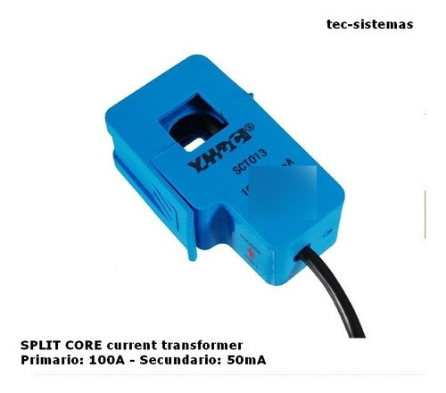 Sensor De Corriente Hasta 100a Sct-013 Arduino Programadores 0