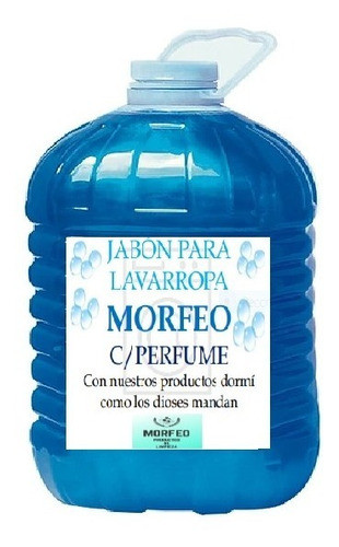 Jabón Para Lavarropas Con Perfume 5 Litros 0