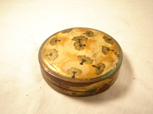 Antigua Polvera Marca Coty De Bronce 0