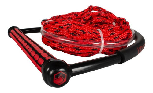 Liquid Force Manillar Wakeboard Tr9 Hdl W/static Line Red 0