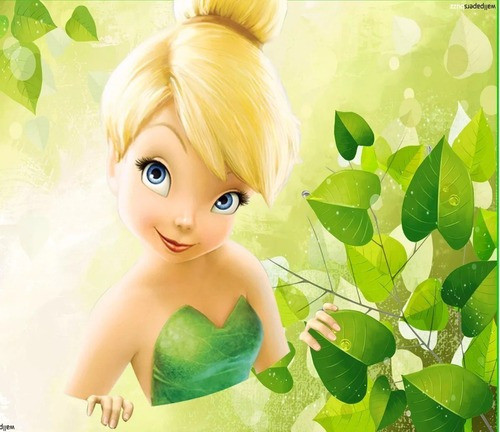 Kit Imprimible Tinker Bell Candy Bar Campanita Invitaciones 0