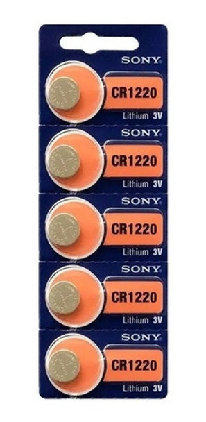 Pilas Sony-murata Cr 1220 5 Unidades Caba 0