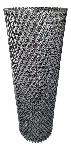 Malla Metálica Romboidal Desplegado 18x40mm 1 X 4mts 2mm 0