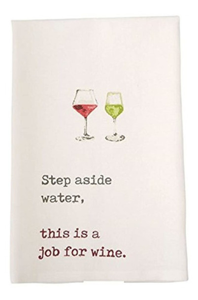 Mud Pie Wine Hand Towels Paso A Un Lado 0