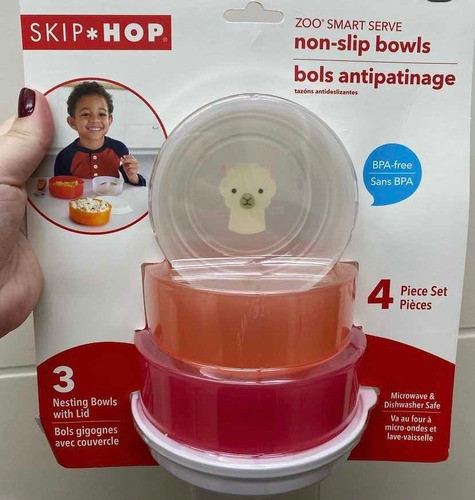 Kit De Tigelas Empilháveis Skip Hop Lhama 0