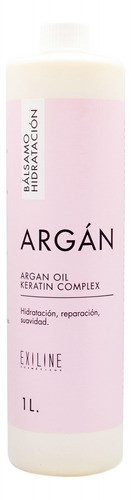 Exiline Argán Bálsamo Hidratación Acondicionador Pelo 1lt 6c 0