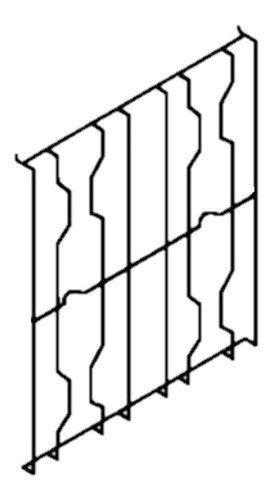 Rejilla De Plancha De Cocina Escorial Moderna Dos Apoyos 0