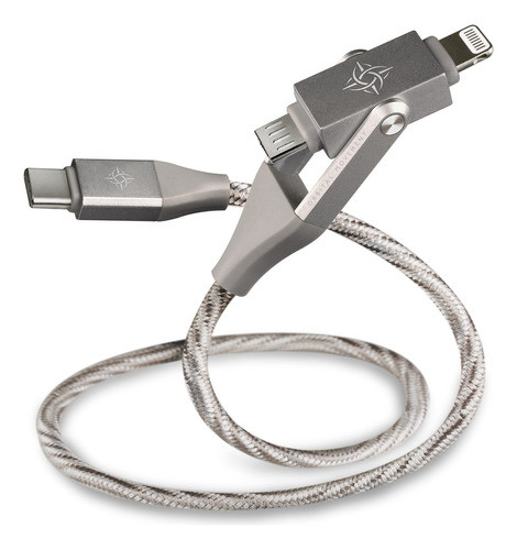 Chimera - Cable Mltiple 3 En 1 Con Certificacin Mfi Tipo C A 0