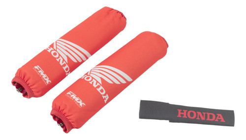 Cubre Amortiguador Honda Rojo + Palanca Negro Acme 0