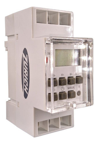 Interruptor Horario Para Riel Din Timer 24hs Digital Semanal 0