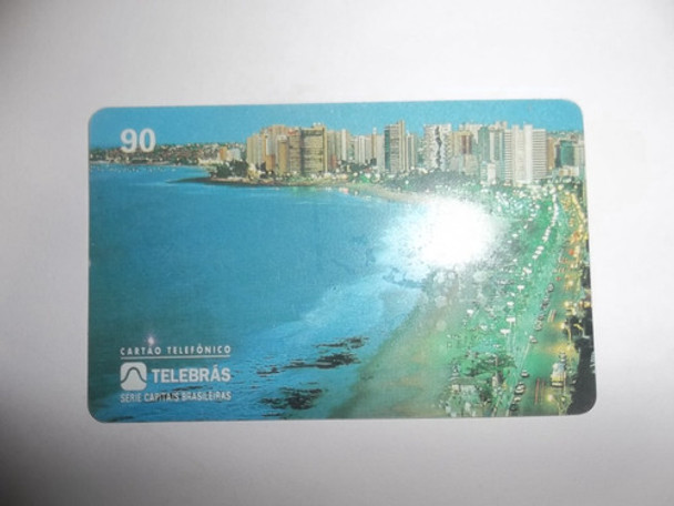 Cartão Série Capitais Brasileiras Natal Telebrás 0 Cartão Série Capitais Brasileiras Natal Telebrás 0
