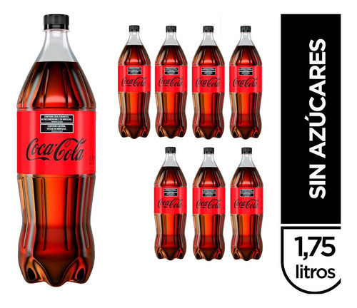 Coca-cola Sin Azucar 1.75 Lt Pack X8bot. Combox 0