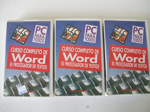 Curso Completo De Word, El Procesador De Textos En Vhs 0