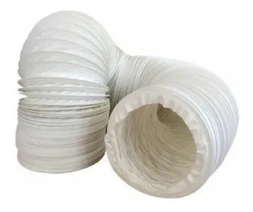 Caño Corrugado Para Extractor  80mm Pvc- Ferretería Tucandu 0