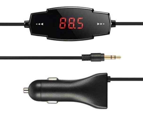 Fm Inalámbrico Transmisor Mp3 Reproductor De Audio Usb Coche 0
