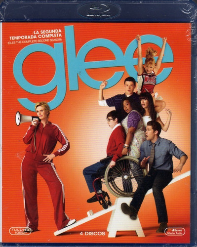 Glee - Temporada 2 / 4 Blurays Originales Nuevo Sellado 0