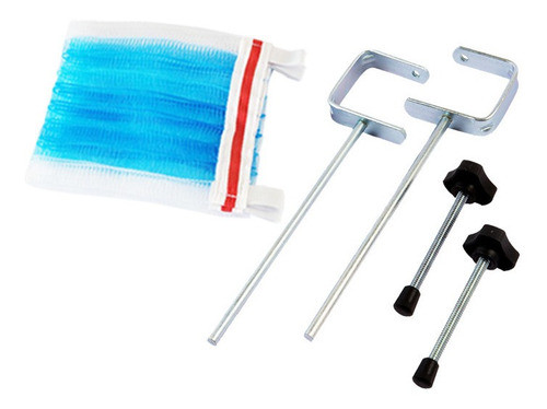 Kit Suporte Mais Rede Para Mesa De Ping Pong - Oficial 0