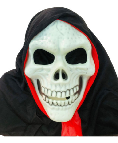 Fantasia Halloween Mascara Caveira 0