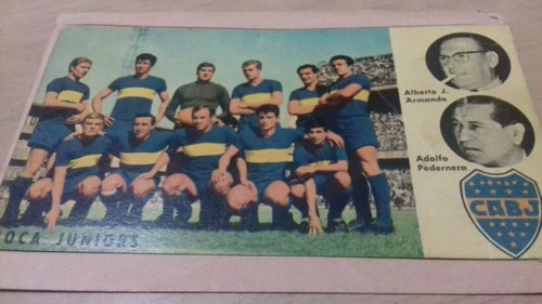 Tarjeta Postal Boca Juniors 0