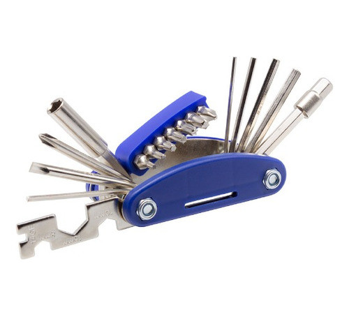 Jogo De Chave Para Bike Bicicleta Canivete 16 Funções 0