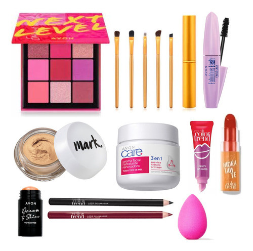 Kit De Maquillaje Completo Profesional Avon Tipo Maybelline 0