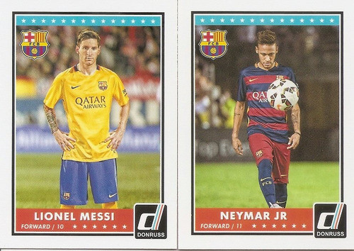 Donruss Soccer 2015 Coleção Base Completa 100 Cards Panini 0