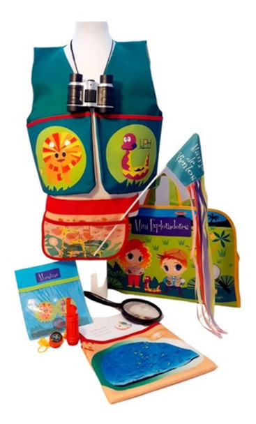 Valija Mini Exploradores Lo Pequeño Es Hermoso 0