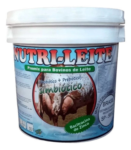 Nutri Leite 5kg - Aumenta Leite, Controle De Mastite E Ccs 0