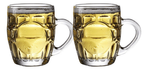 Jogo Com 2 Canecas P/ Chopp 550 Ml 0
