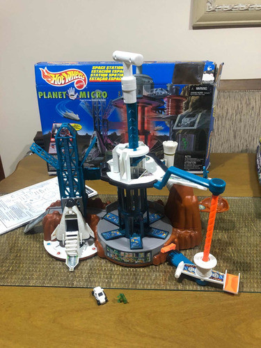 Brinquedo Antigo Hot Wheels Planet Micro Estação Espacial 0