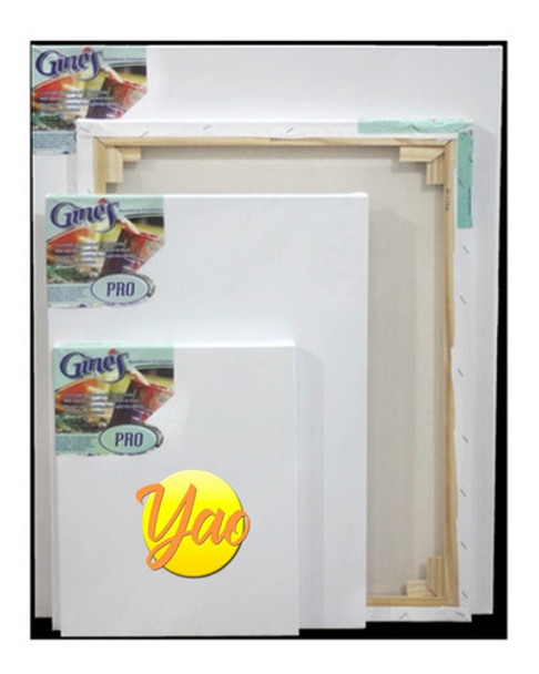 Listo/usar Entelado Bastidor Prof. P/algodon 40x60.gines Pro 0