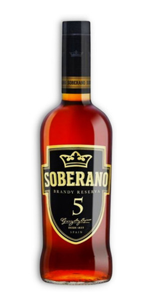 Soberano 5 Years Reserva Brandy 700ml Jerez Español Premium 0