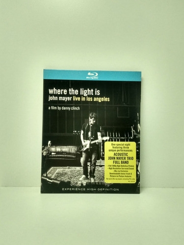 Blu-ray Where The Light Is: John Mayer - Original 0