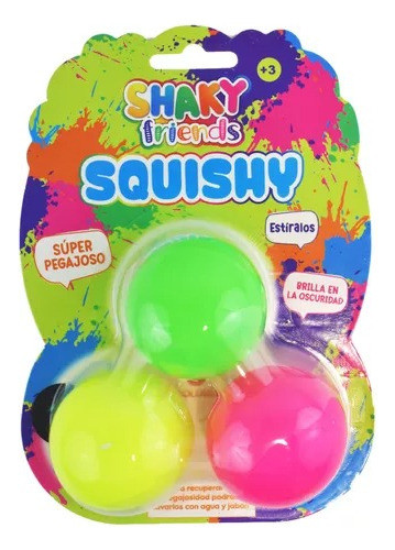 Shaky Friends Amigos Temblorosos Squishy Brilla Ik0220 0