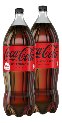 Refresco Coca Cola Sin Azúcar 2.25 L X 2 Unidades 0