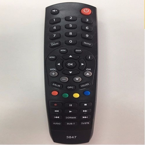 Control Remoto Conversor Antina / Ar-sat 3847 R6847 0