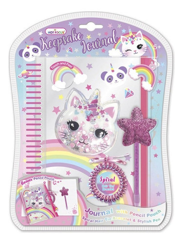 Diario Gaticornio - Con Lazo De Pelo Y Bolígrafo 0