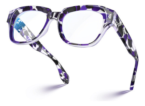 Visoone Lentes De Bloqueo De Luz Azul Cuadrados Ligeros Con 0