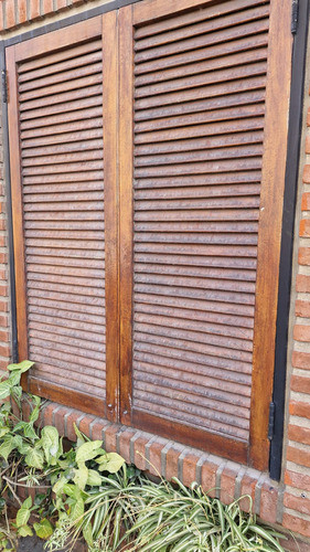 Postigos / Postigones De Madera Maciza Tipo Celosias 0