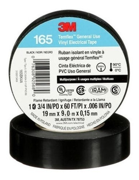 Cinta Ailadora 3m (tubo De 10 Unidades) 0
