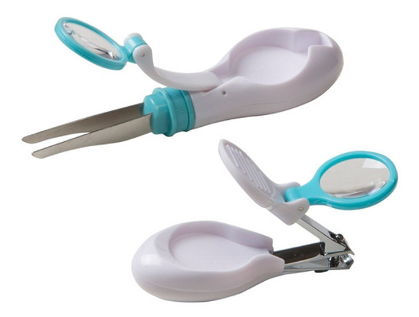 Set Corta Uñas Alicate Con Lupa Y Pincita Para Bebé 0 Set Corta Uñas Alicate Con Lupa Y Pincita Para Bebé 0