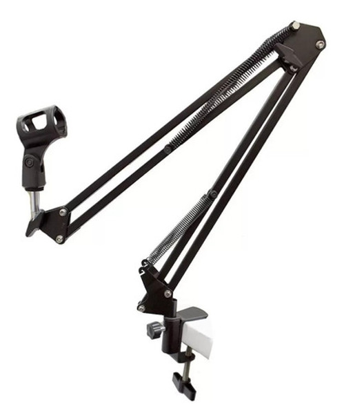 Suporte Pedestal Braço Mesa Articulado Para Microfones 0