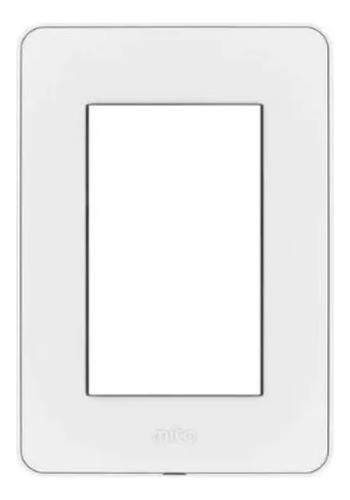 Tapa Para Bastidor 3 Módulos Color Blanco Jeluz Verona 0
