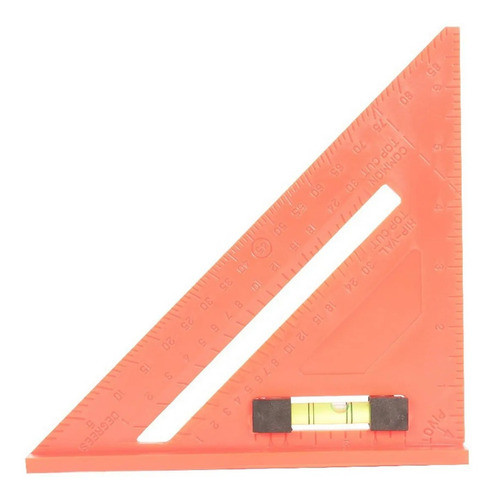 Escuadra Regla Plástica Con Sombrero Triangulo Bguemes 0