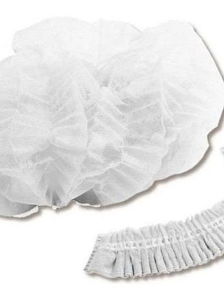 10 Unid Cofias Descartables De Friselina Plisada 0